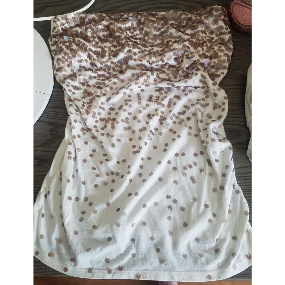 Express Sequined Tube Top